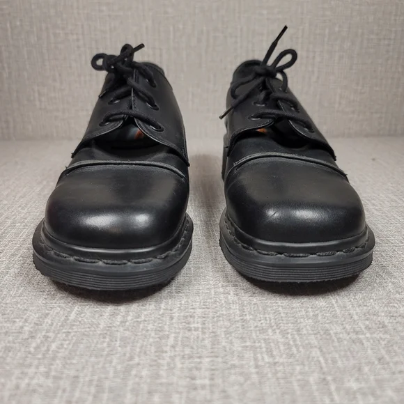 Dr. Doc Martens 9264 Loafers Black Leather Shoes Men's Size 7  Women's 8.5 - Picture 3 of 12
